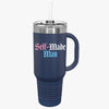 NerdyKeppie BONEYARD Sample Insulated Steel Rainbow Gay Pride Travel Mugs. 