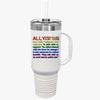 NerdyKeppie BONEYARD Sample Insulated Steel Rainbow Gay Pride Travel Mugs. 