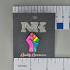 BONEYARD Solidarity Fist Pin - Not Quite Spirit of '77 Pride