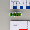 NerdyKeppie-BONEYARD Space Font Acrylic Pronoun Pin-He/Him
