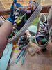 BONEYARD Synthetic Leather Rainbow Painted Floral - M 11/W 12.5/EU 45