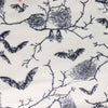 A NerdyKeppie Bats & Spider Webs Cotton Flannel Heat & Cold Pack. A microwaveable heat and cold pack featuring a spooky bats and spiders design, great gift for spooky friends with, you know, achy joints and stuff.