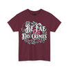 Be Fae Do Crimes Floral Unisex Cotton Trans Pride Tee Shirt