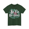Be Fae Do Crimes Floral Unisex Cotton Trans Pride Tee Shirt