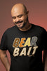 NerdyKeppie "Bear Bait" Unisex Cotton Bear Pride Tee Shirt. Our "Bear Bait" Unisex Cotton Bear Pride Tee Shirt is available in sizes S-5XL. Printed for you by us; this gay pride shirt ships directly from in Portland, OR.