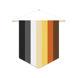 NerdyKeppie Bear Pride Pennant. 
