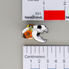 NerdyKeppie Proud to the Bone Otter Skull Pride Enamel Pins. An otter skull pride enamel pin for our Proud to the Bone project, wearing an adorable crown of flowers!
