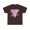 NerdyKeppie "Better A Faggot Than A Fascist" Gay Pride Pink Triangle Tee Shirt. A unisex cotton tee shirt with a "Better A Faggot Than A Fascist" design on it. This pink triangle pride tee shirt has a classic fit.