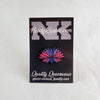 NerdyKeppie Faith & Pride Lotus Enamel Pins. A Lotus design for our Faith & Pride enamel pins collection, available in a wide variety of pride flag designs!