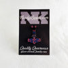 NerdyKeppie Faith & Pride Mjolnir Enamel Pins. A Mjolnir knotwork design for our Faith & Pride enamel pins collection, available in a wide variety of pride flag designs!