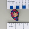 NerdyKeppie Floral Capybara Hearts Pride Enamel Pins. A Floral Capybara Hearts Pride Enamel Pin from our Keppiebara Kickstarter project.