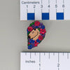 NerdyKeppie Floral Capybara Hearts Pride Enamel Pins. A Floral Capybara Hearts Pride Enamel Pin from our Keppiebara Kickstarter project.