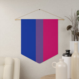 NerdyKeppie Bi Pride Pennant. 