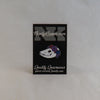 NerdyKeppie Proud to the Bone Possum Skull Pride Enamel Pins. A possum skull pride enamel pin for our Proud to the Bone project, wearing an adorable crown of flowers!