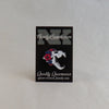 NerdyKeppie Proud to the Bone Tiger Skull Pride Enamel Pins. A tiger skull pride enamel pin for our Proud to the Bone project, wearing an adorable crown of flowers!