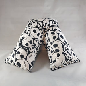 A NerdyKeppie CLOSEOUT Jack Skulls Cotton Heat & Cold Pack. 