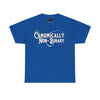 NerdyKeppie "Canonically Non-Binary" Cotton Non-Binary Pride Tee Shirt. A unisex cotton tee shirt with a "Canonically Non-Binary" design on it in non-binary pride colors. This non-binary pride tee shirt has a classic fit.