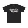 NerdyKeppie "Canonically Non-Binary" Cotton Non-Binary Pride Tee Shirt. A unisex cotton tee shirt with a "Canonically Non-Binary" design on it in non-binary pride colors. This non-binary pride tee shirt has a classic fit.