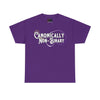 NerdyKeppie "Canonically Non-Binary" Cotton Non-Binary Pride Tee Shirt. A unisex cotton tee shirt with a "Canonically Non-Binary" design on it in non-binary pride colors. This non-binary pride tee shirt has a classic fit.
