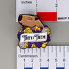 NerdyKeppie Capybara Enamel Intersex Pride "They/Them" Pronoun Pins. Our enamel pin features an adorable capybara, a paper scroll with "They/Them" pronouns, and flowers in intersex pride colors. This pride pin ships from Portland, Oregon.