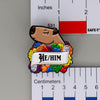 NerdyKeppie Capybara Enamel Rainbow Gay Pride Pronoun Pins. Our enamel pin features an adorable capybara, a paper scroll with nine different pronoun choices, and flowers in rainbow gay pride colors. This pride pin ships from Portland, Oregon.