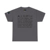 NerdyKeppie "Ally as a Verb" Cotton Tee Shirt. 