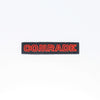 NerdyKeppie's "Comrade" Embroidered Patch are stitched on sturdy rectangular duck cloth and backed with vinyl fuse.