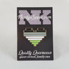 NerdyKeppie Console Pride 8-Bit Heart Pride Enamel Pins. Adorable pride enamel pins in the shape of 8-bit hearts like video game sprites. Show your pride!