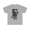NerdyKeppie "Cyberpunk Rebirth" - Alex Smith Original Cotton Tee Shirt. A t-shirt featuring an Afro-futurist collage by artist Alex Smith. Profits from this tee shirt benefit Jake's gender-affirming surgeries.