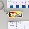 NerdyKeppie-"DADDY" Mirrored Pride Keychain-Bear