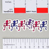 NerdyKeppie Dancing Skeletons Pride Sticker. A NerdyKeppie matte sticker featuring a line of dancing skeletons, available in multiple pride designs. This gay pride sticker ships from Portland, Oregon.