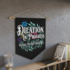 NerdyKeppie "Dilation in Progress" Pennant. 