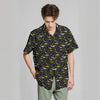 NerdyKeppie Dino Bones Pride Flag Colors Hawaiian Shirt Up To 8X. Our 100% cotton Hawaiian shirt, now in sizes up to 8X! The Dino Bones pattern comes in multiple Pride Flag colors, a perfect holiday or coming-out gift. 