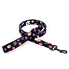 NerdyKeppie Dog Paws Genderfluid Pride Pet Leash. 