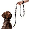NerdyKeppie Dog Paws Non-Binary Pride Pet Leash. 