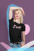 NerdyKeppie "Doll" Unisex Cotton Trans Pride Tee Shirt. Our "Doll" Unisex Cotton Transgender Pride Tee Shirt is available in sizes S-5XL. Printed for you by us; ships directly from in Portland, OR USA.