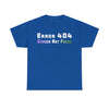 NerdyKeppie "Error 404 Gender Not Found" Cotton Genderqueer Pride Tee Shirt. A unisex cotton tee shirt with an "Error 404 Gender Not Found" design on it in genderqueer pride colors. This genderqueer pride tee shirt has a classic fit.