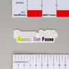 NerdyKeppie Error 404 Gender/Sexuality Not Found Sticker. A NerdyKeppie matte sticker reading your choice of "Error 404 Gender Not Found" or "Error 404 Sexuality Not Found". This pride sticker ships from Portland, Oregon.