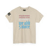 NerdyKeppie "Every Time Someone Complains About Pronouns" Cotton Trans Pride Tee Shirt. 