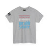 NerdyKeppie "Every Time Someone Complains About Pronouns" Cotton Trans Pride Tee Shirt. 