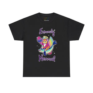 NerdyKeppie "Extremely Normal" - Julie Greiner Original Tee Shirt (PostNormCore Exclusive). 