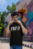 NerdyKeppie "FAFO" Unisex Cotton Tee Shirt. Our "FAFO" Unisex Cotton Tee Shirt is available in sizes S-5XL. Printed for you by us; ships directly from in Portland, OR USA.