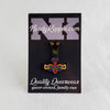 NerdyKeppie Faith & Pride Mjolnir Enamel Pins. A Mjolnir knotwork design for our Faith & Pride enamel pins collection, available in a wide variety of pride flag designs!