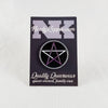 NerdyKeppie Faith & Pride Pentacle Enamel Pin. A Pentacle design for our Faith & Pride enamel pins collection, available in a wide variety of pride flag designs!