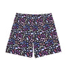 NerdyKeppie Fishies Genderfluid Pride Swim Trunks With Pockets. A pair of swim trunks featuring a Fishies design in genderfluid pride colors. These genderfluid pride swim trunks are machine washable.