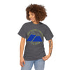 NerdyKeppie "Fix Your Hearts Or Die" Twin Mountain Peaks Unisex Cotton Tee Shirt. A unisex cotton tee shirt with "Fix Your Hearts Or Die" encircling twin mountain peaks. This unapologetic tee shirt has a classic fit.