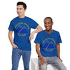NerdyKeppie "Fix Your Hearts Or Die" Twin Mountain Peaks Unisex Cotton Tee Shirt. A unisex cotton tee shirt with "Fix Your Hearts Or Die" encircling twin mountain peaks. This unapologetic tee shirt has a classic fit.