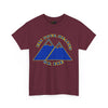 NerdyKeppie "Fix Your Hearts Or Die" Twin Mountain Peaks Unisex Cotton Tee Shirt. A unisex cotton tee shirt with "Fix Your Hearts Or Die" encircling twin mountain peaks. This unapologetic tee shirt has a classic fit.