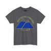 NerdyKeppie "Fix Your Hearts Or Die" Twin Mountain Peaks Unisex Cotton Tee Shirt. A unisex cotton tee shirt with "Fix Your Hearts Or Die" encircling twin mountain peaks. This unapologetic tee shirt has a classic fit.