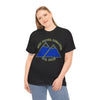 NerdyKeppie "Fix Your Hearts Or Die" Twin Mountain Peaks Unisex Cotton Tee Shirt. A unisex cotton tee shirt with "Fix Your Hearts Or Die" encircling twin mountain peaks. This unapologetic tee shirt has a classic fit.